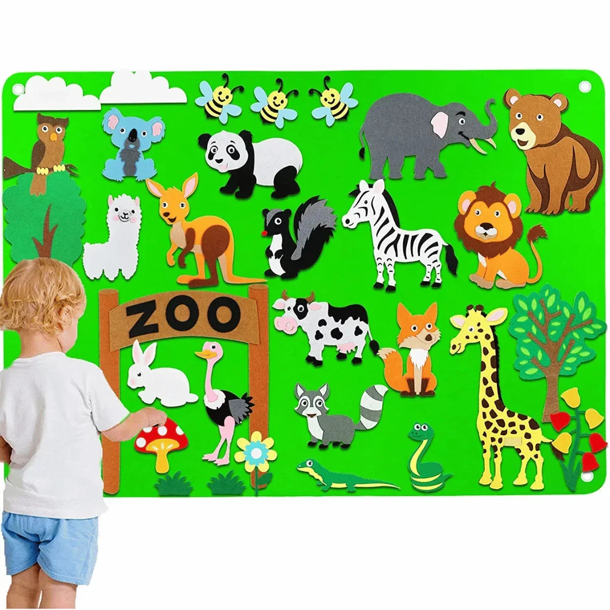 Interactive Felt Storyboard - Endless Learning Fun!